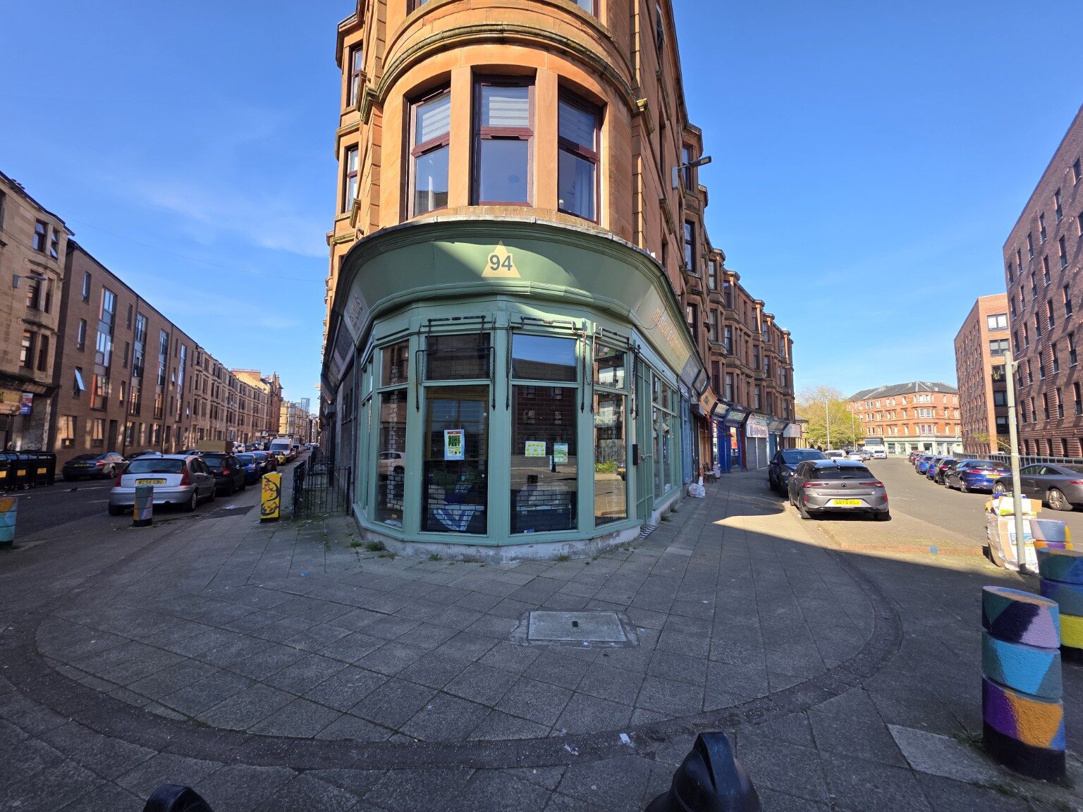 Corner shop and tenement streets scouted in Glasgow