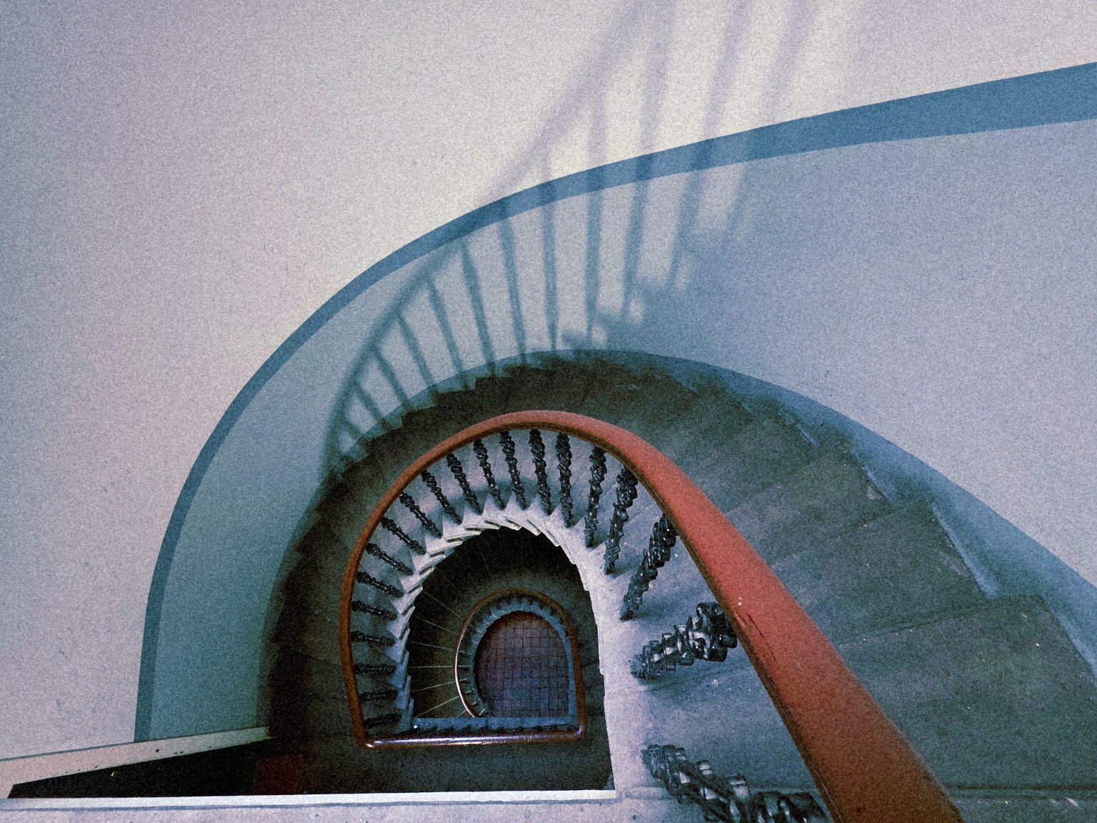 Architectural staircase scouted in Glasgow